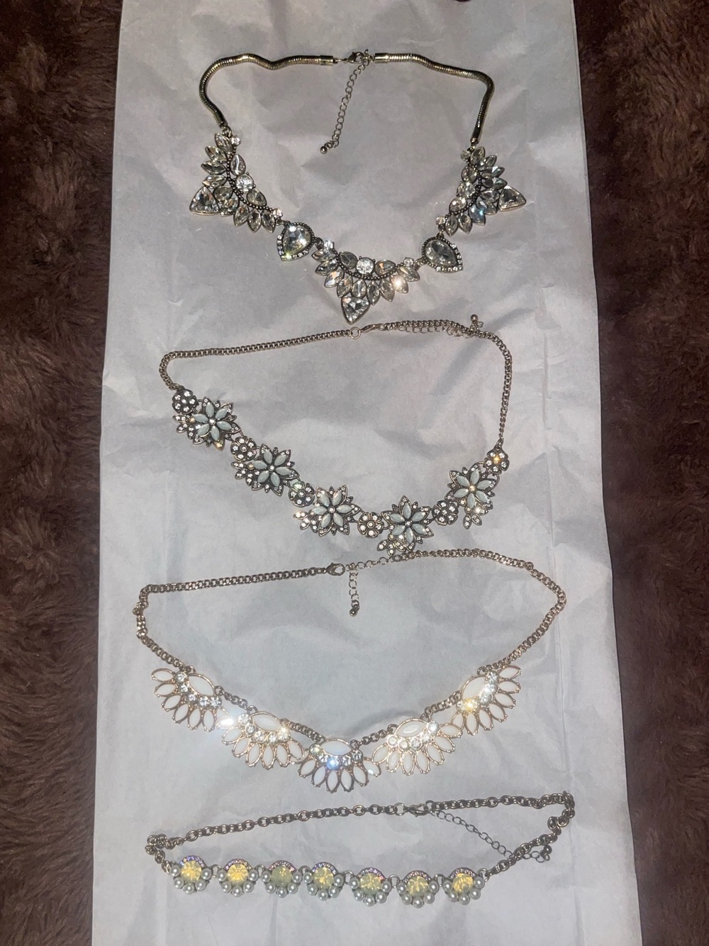 4 Statement necklaces